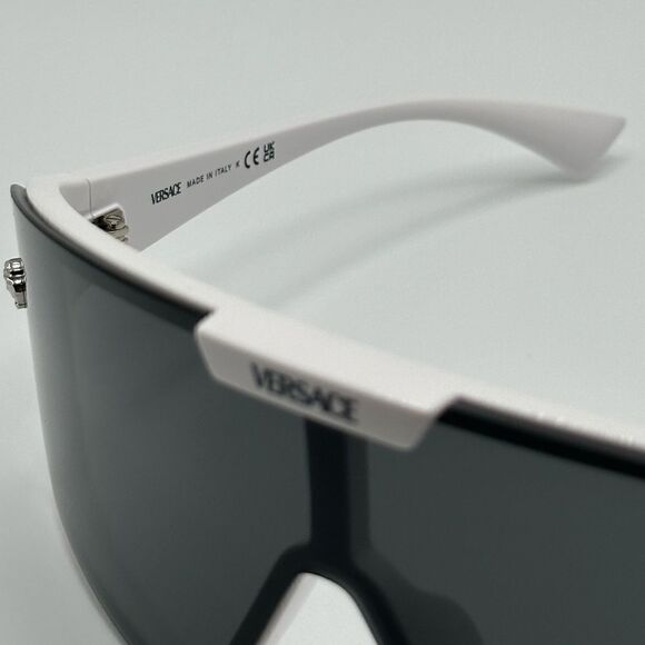 BRAND NEW VERSACE VE4461 White Dark Grey with clip on Mirrored Grey Extra Lens main image 9